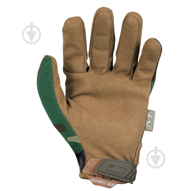 Перчатки Mechanix тактические "THE ORIGINAL® WOODLAND CAMO GLOVES" S - фото 2