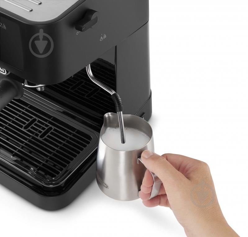 ВИТРИНА! Кофеварка рожковая Delonghi EC235.BK - фото 6