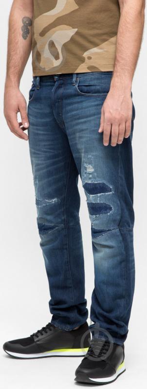 Джинси G-Star RAW 3301 Tapered 3dr D08364,9169-9215 р. 29-32 синій - фото 2