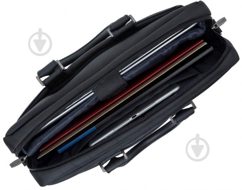 Сумка для ноутбука RivaCase 14" (8121 (Black)) - фото 6