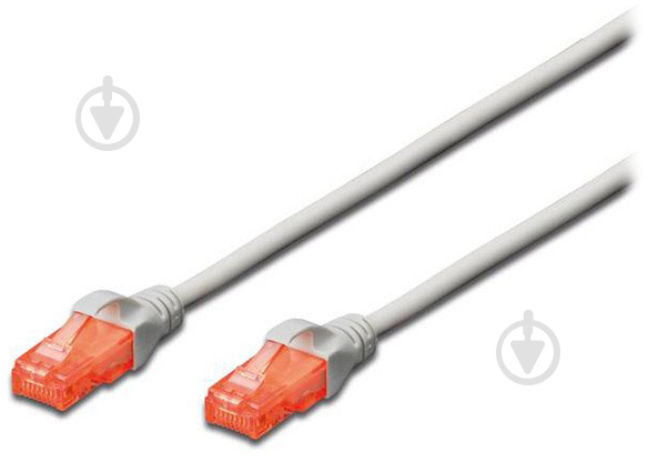 Патч-корд Digitus (DK-1617-300) CAT 6 UTP AWG 26/7 Cu LSZH 30 м серый - фото 1