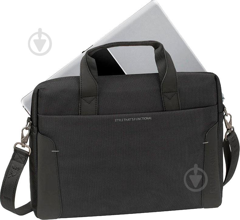 Сумка для ноутбука RivaCase 15.6" (8132 (Black)) - фото 10