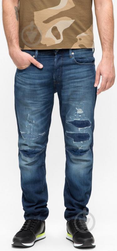 Джинси G-Star RAW 3301 Tapered 3dr D08364,9169-9215 р. 31-34 синій - фото 1