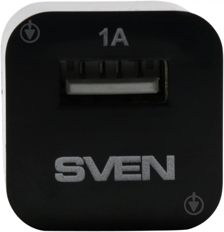 Сетевое зарядное устройство Sven USB H-113 Black - фото 1