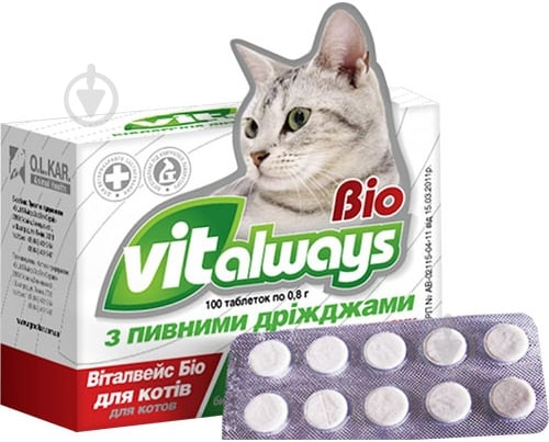Биологически активная добавка O.L.KAR Виталвейс-Био с пивными дрожжами №100 2009 - фото 1