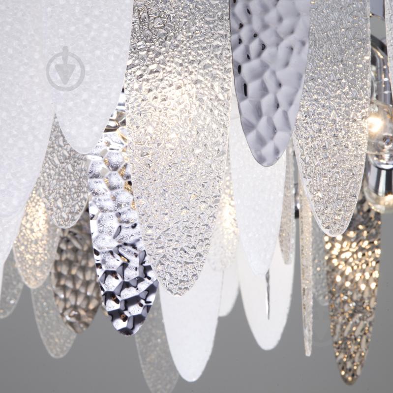 Люстра подвесная Strotskis Canaria 8x60 Вт E14 хром 324/8 (хром) - фото 2