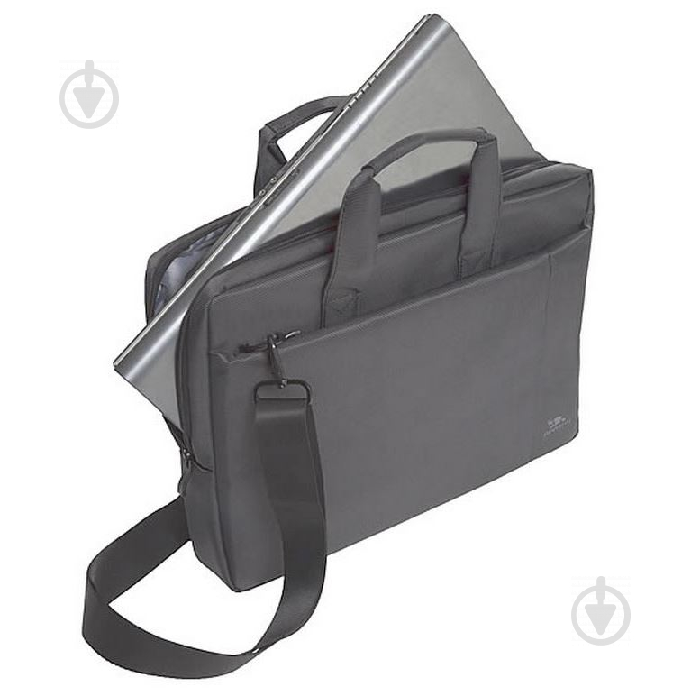 Сумка для ноутбука RivaCase 8231 15.6" grey (8231 (Grey)) - фото 2