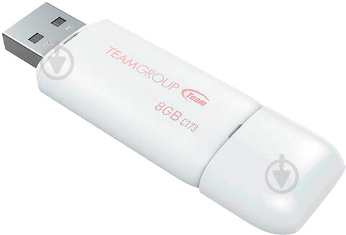 Флеш-память USB Team C173 8 ГБ USB 2.0 white (TC1738GW01) - фото 2