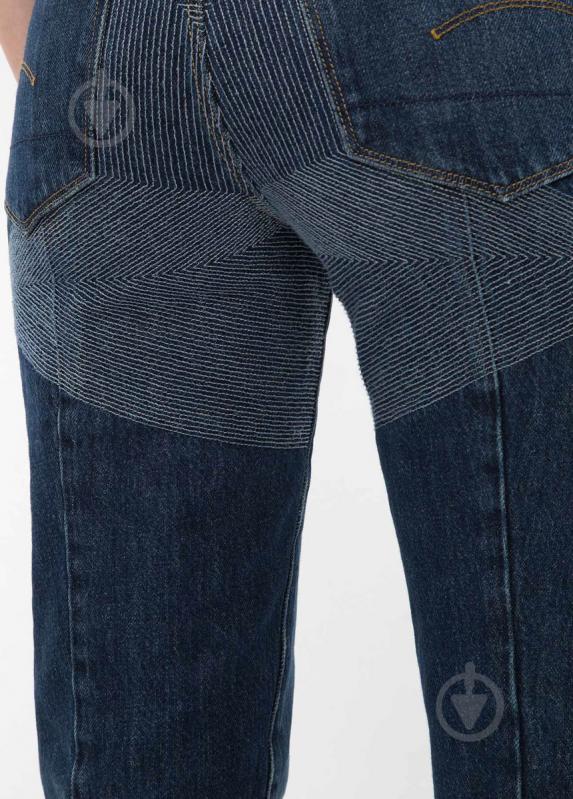 Джинсы G-Star RAW Lanc 3d High Straight 7 D08617,9436-71 р. 25-30 синий - фото 5