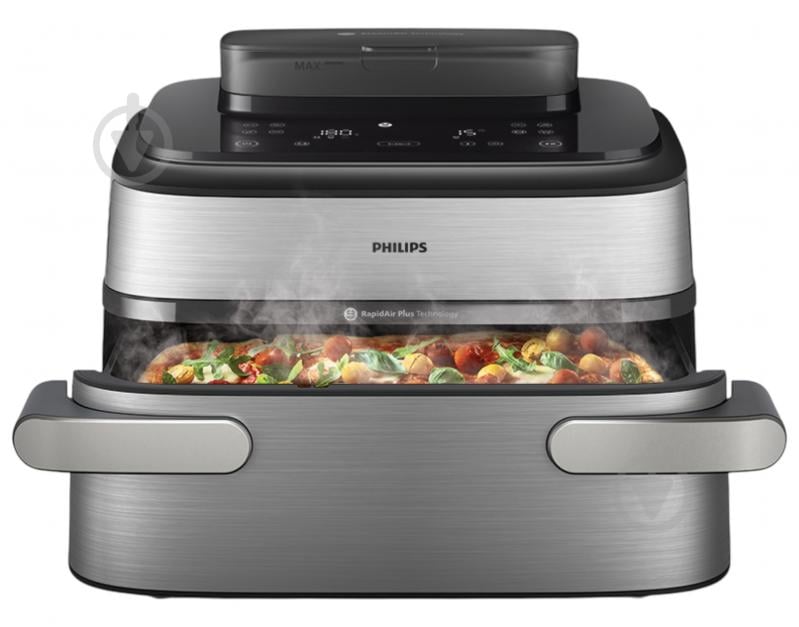 ВИТРИНА! Мультипечь Philips Ovi Dual SteamFry NA565/02 - фото 1 ВИТРИНА! Мультипечь Philips Ovi Dual SteamFry NA565/02 - фото 1