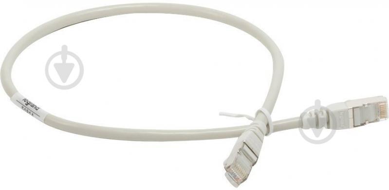 Патч-корд Legrand (051814	) LCS3 CAT 5e F-UTP AWG 26 PVC 0,5 м сірий - фото 1