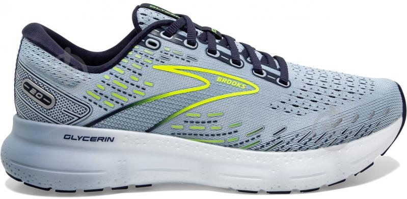 Кроссовки жіночі Brooks Glycerin 20 1203691B-416 р.38,5 серые - фото 1