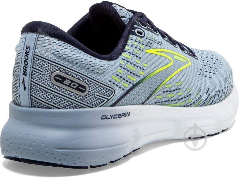 Кроссовки жіночі Brooks Glycerin 20 1203691B-416 р.38,5 серые - фото 4