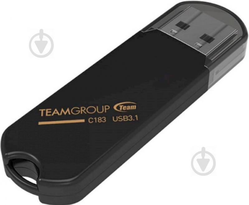 Флеш-память USB Team C183 16 ГБ USB 3.1 black (TC183316GB01) - фото 2