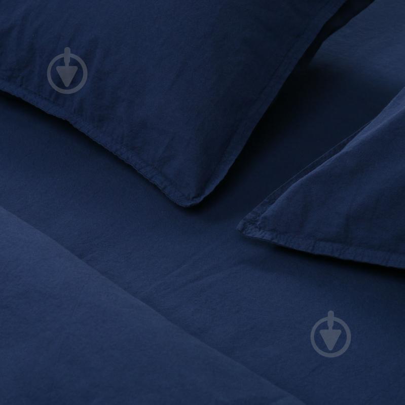 Комплект постельного белья Adriatic dark blue 2.0 темно-синий SoundSleep - фото 2