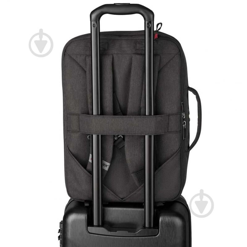 Сумка-рюкзак Wenger MX Commute 16" grey (611640) - фото 6 Сумка-рюкзак Wenger MX Commute 16" grey (611640) - фото 6