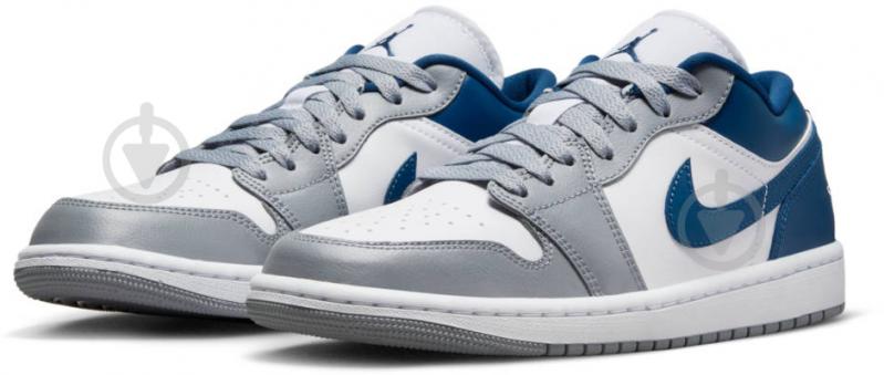 Кроссовки женские Nike AIR 1 LOW DC0774-042 р.38 серые с синим - фото 5