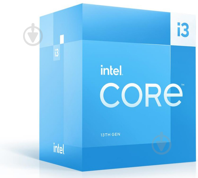 Процессор Intel Core i3-13100 3,4 GHz Socket 1700 Box (BX8071513100 S RMBU) - фото 1