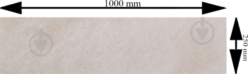 Плитка STN CERAMICA Монт Фарон бейге 25x100 - фото 4
