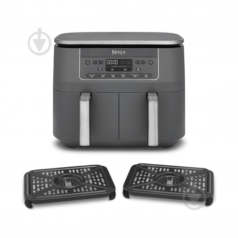 ВИТРИНА! Мультипечь NINJA Air Fryer Dual zone DZ300EU - фото 3 ВИТРИНА! Мультипечь NINJA Air Fryer Dual zone DZ300EU - фото 3