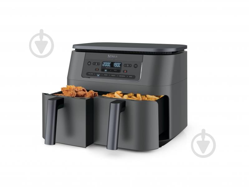 ВИТРИНА! Мультипечь NINJA Air Fryer Dual zone DZ300EU - фото 4 ВИТРИНА! Мультипечь NINJA Air Fryer Dual zone DZ300EU - фото 4
