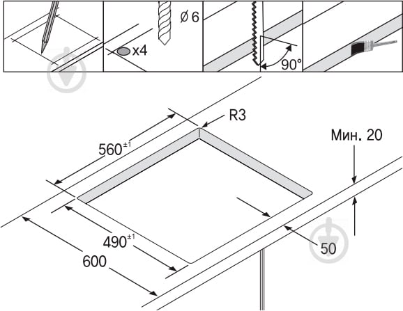 Варочная поверхность электрическая Samsung CTR364EC01/BWT - фото 3