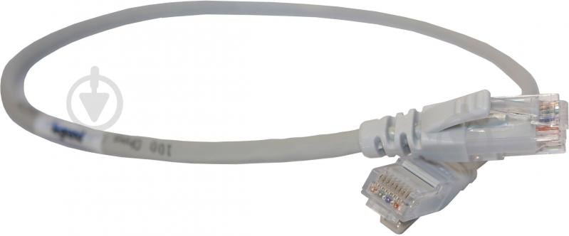 Патч-корд Legrand (051817) LCS3 CAT 5e U-UTP AWG 24 PVC 0,5 м сірий - фото 1