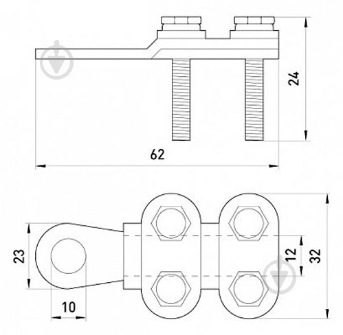 Наконечник кабельный E.NEXT e.end.stand.clamp.50.70 медный - фото 3