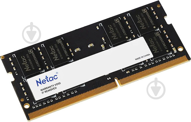 Оперативна пам'ять Netac SODIMM DDR4 16 GB (1x16GB) 3200 MHz (NTBSD4N32SP-16) - фото 2