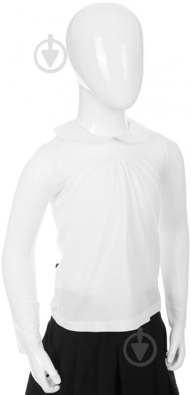 Блуза Sasha р.122 белый 3485 - фото 2 Блуза Sasha р.122 белый 3485 - фото 2