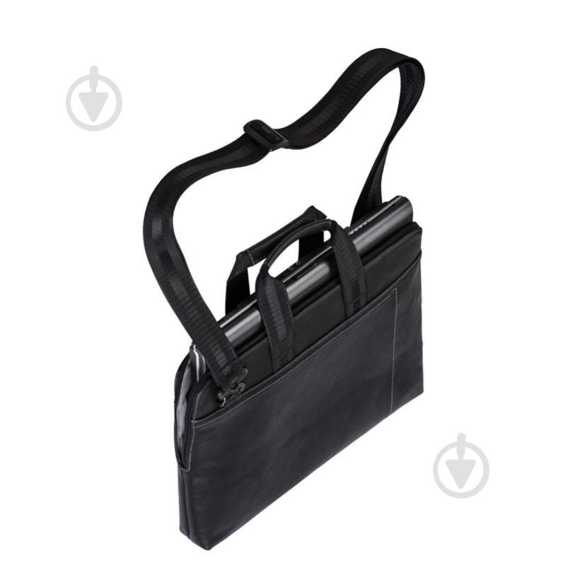 Сумка для ноутбука RivaCase 13.3" black (8920 PU (Black)) - фото 3 Сумка для ноутбука RivaCase 13.3" black (8920 PU (Black)) - фото 3