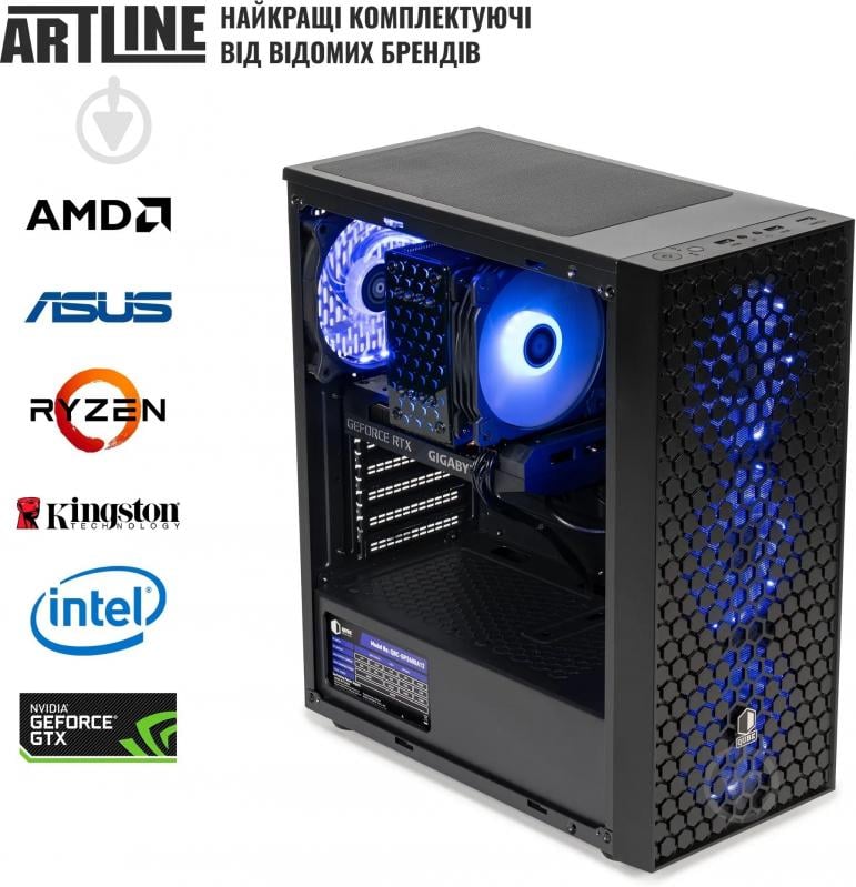 Комп'ютер Artline Gaming X43 (X43v51) black - фото 8
