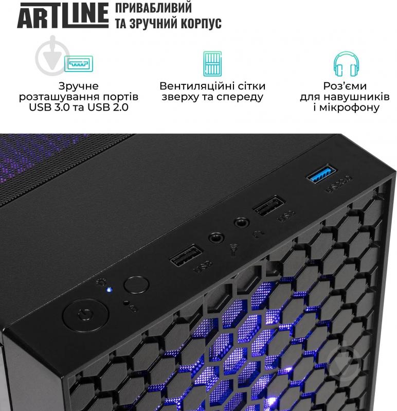 Компьютер Artline Gaming X43 (X43v52) black - фото 6