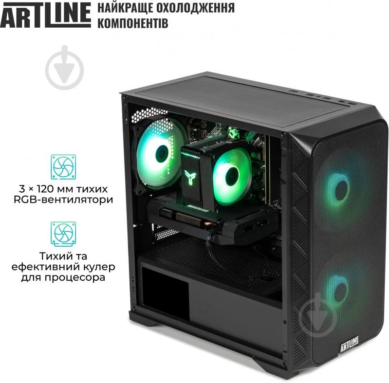 Компьютер Artline Gaming X43 (X43v60) black - фото 4