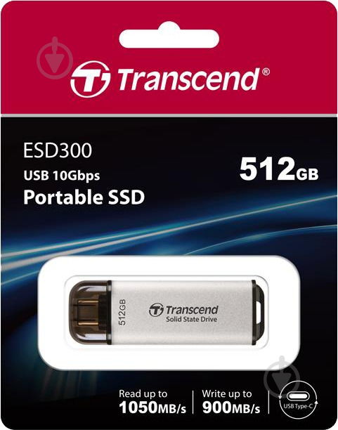 SSD-накопитель Transcend 512GB USB 3.1 (TS512GESD300S) - фото 7