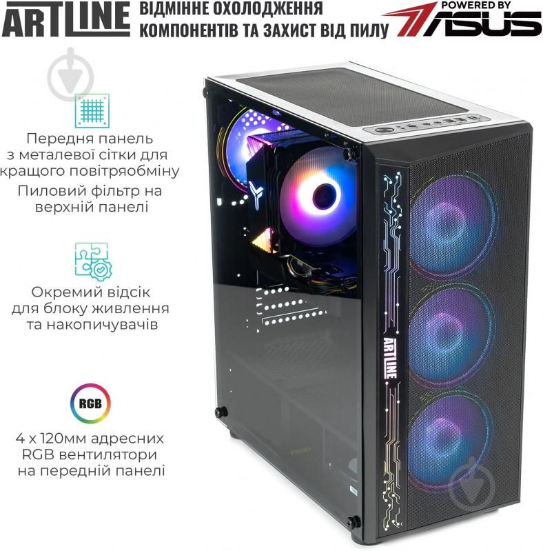 Компьютер Artline Gaming X66 (X66v40) black - фото 4 Компьютер Artline Gaming X66 (X66v40) black - фото 4