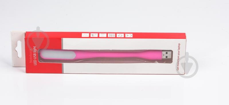 USB-лампа Gembird рожевий NL-01-P - фото 3