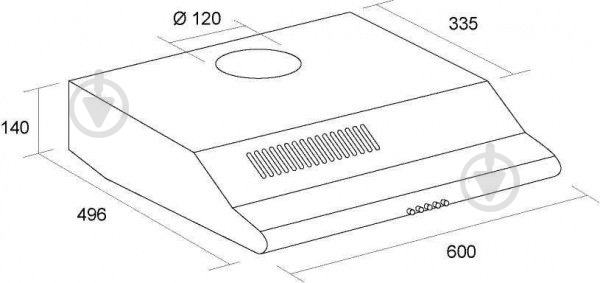 Витяжка Pyramida UNO 60 IV - фото 4
