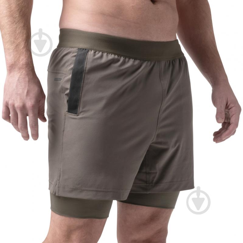 Шорты 5.11 Tactical тренировочные "PT-R HAVOC PRO SHORTS" 82411-186 р. М зеленый - фото 2