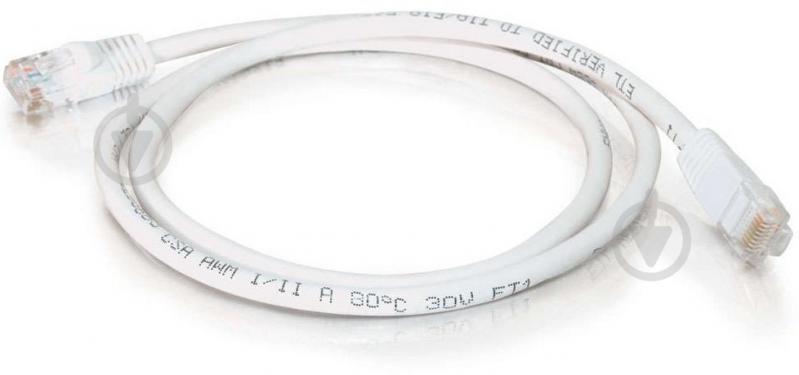 Патч-корд C2G Cat5e 0,5 м белый - фото 4