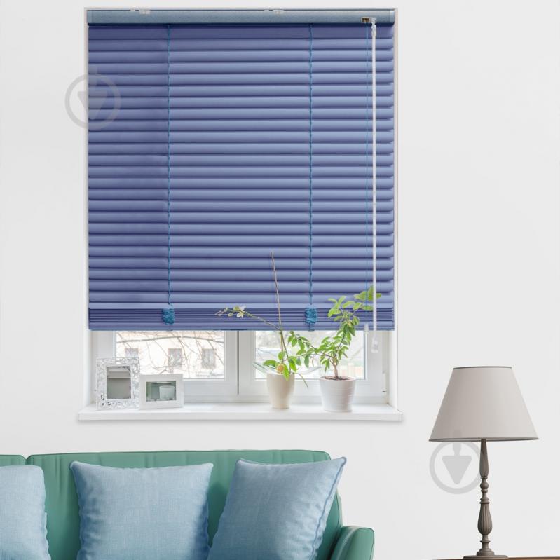 Жалюзи Rollotex алюминиевые горизонтальные с фиксацией 83х140 см светло-фиолетовые глянцевые - фото 5