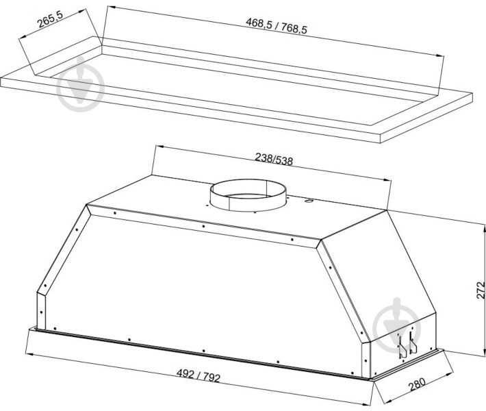 Вытяжка Zirtal Campo Neo 60 IX/BL - фото 6 Вытяжка Zirtal Campo Neo 60 IX/BL - фото 6