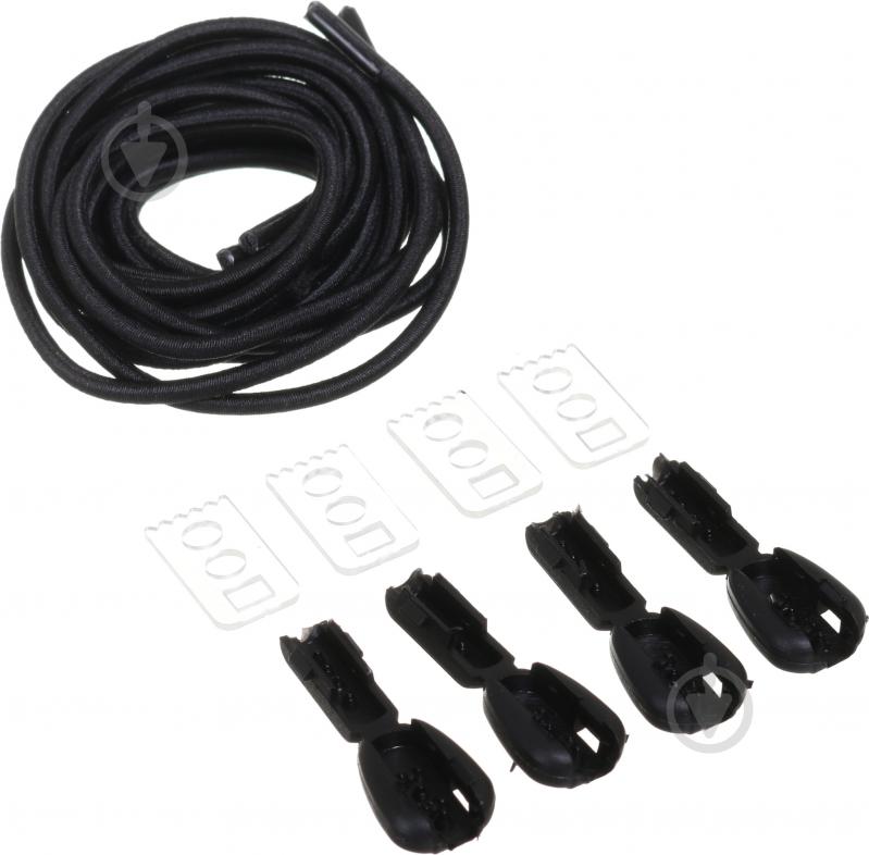 Шнурки Rolli fix019 черный - фото 1