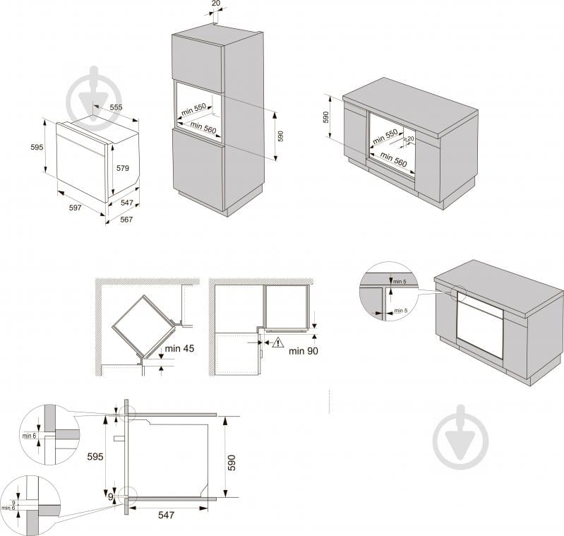 Духова шафа Gorenje BO 625 E01BK - фото 2