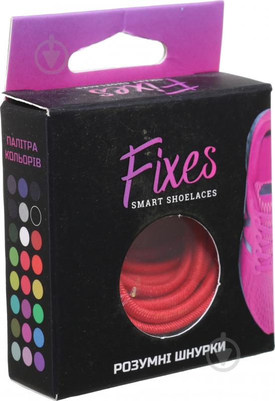 Шнурки Rolli fix024 красный - фото 3