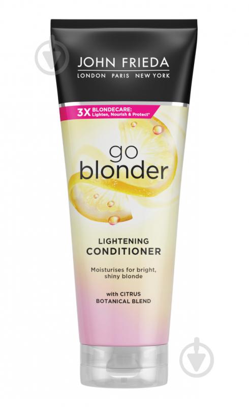 Кондиционер John Frieda Go Blonder осветляющий для светлых волос 250 мл - фото 1