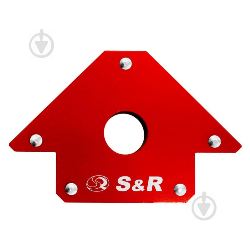 Угольник магнитный S&R для сварки до 23 кг угол 45°, 90°, 135° 290102100 - фото 3