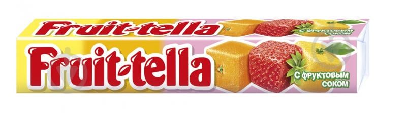 Конфеты жевательные Fruit-tella Ассорти фруктовое 42,5 г - фото 2