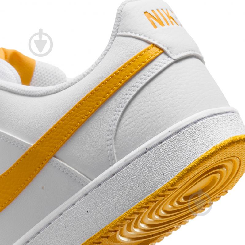 Кросівки чоловічі демісезонні Nike COURT VISION LOW NEXT NATURE HF1744-100 р.43 білі - фото 10