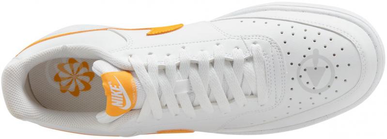 Кросівки чоловічі демісезонні Nike COURT VISION LOW NEXT NATURE HF1744-100 р.43 білі - фото 8